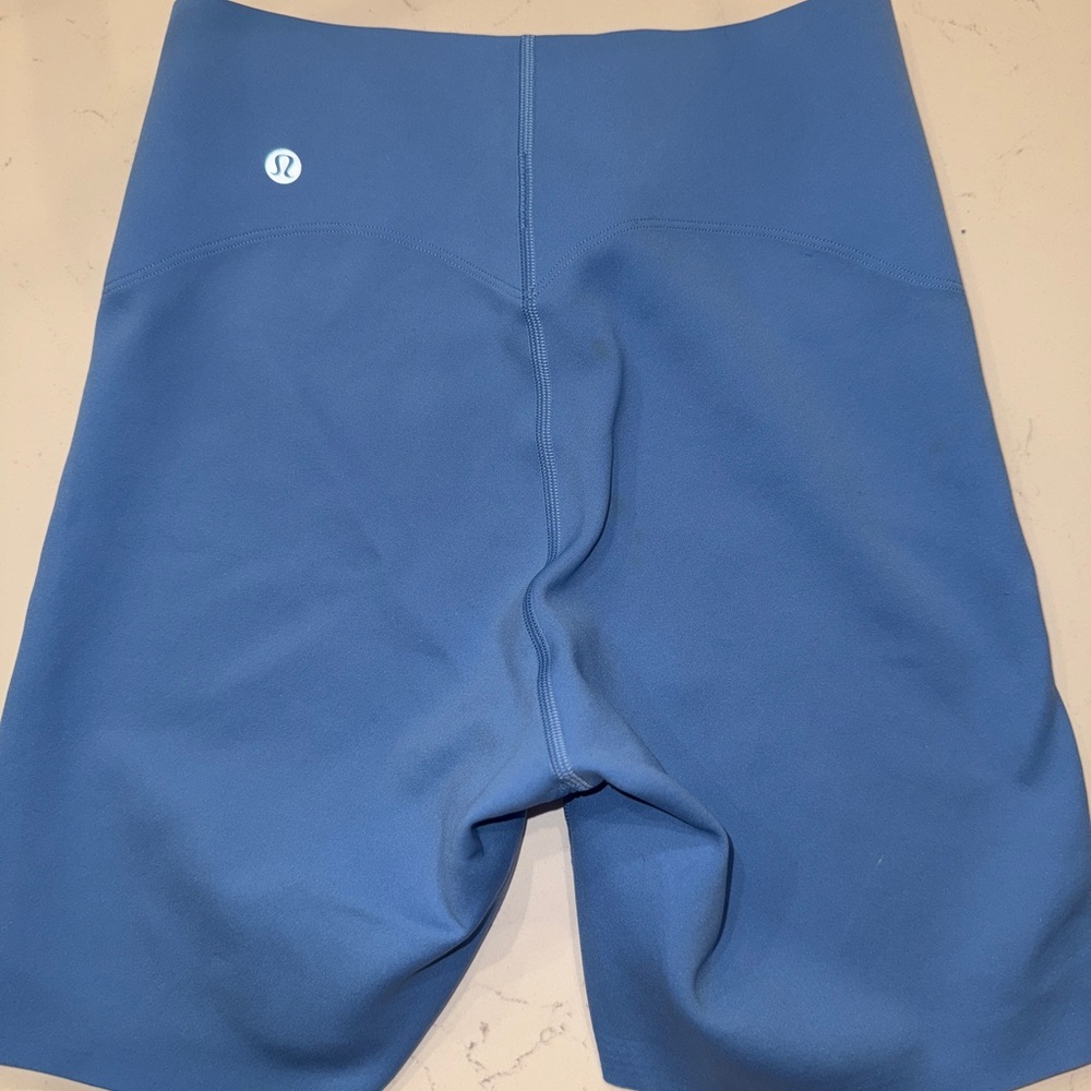 Lululemon Athletica Azure Blue Active Shorts